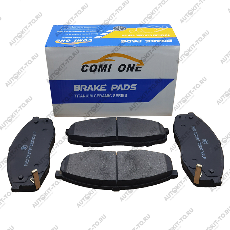 Колодки тормозные, керамические, COMI ONE передние для Changan CS55